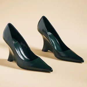 Jeffrey Campbell | Intrigued Leather Heels | NWT